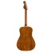 Fender King Vintage Electro Acoustic, Aged White Pickguard, Mojave - Back