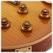 Gibson Custom 1959 Les Paul Standard Reissue Ultra Heavy Aged, Lemon Burst #95050 - knobs 