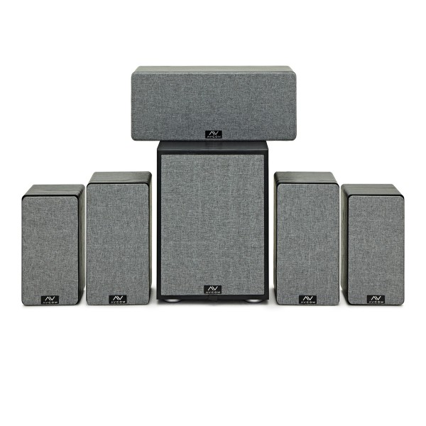 AVCOM 5.1 Speaker Bundle, Black