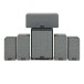 AVCOM 5.1 Speaker Bundle, Black