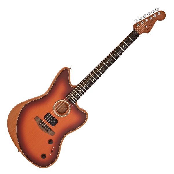 tobacco burst jazzmaster Fender American Acoustasonic Jazzmaster, Tobacco Sunburst