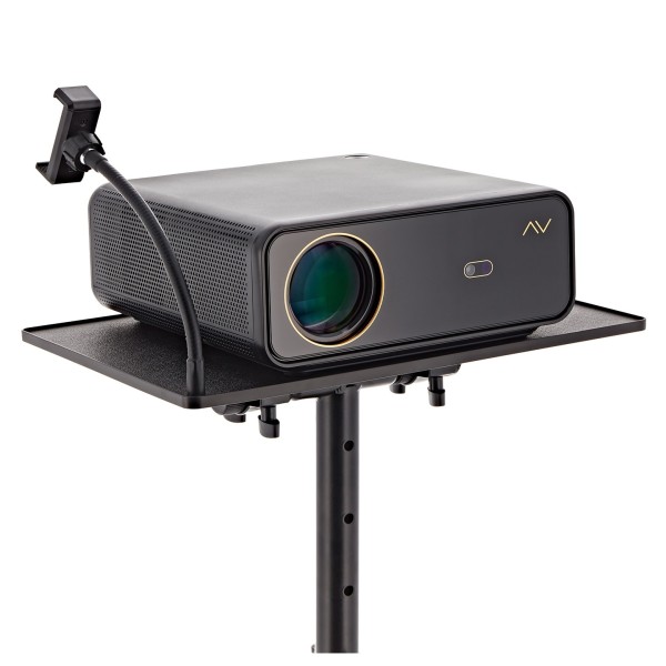 AVCOM FHDP160 FHD 1080p Smart Projector With Tripod Stand