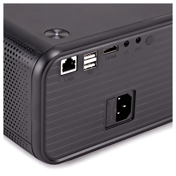 AVCOM FHDP160 FHD 1080p Smart Projector With Tripod Stand