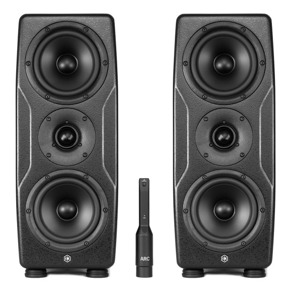 IK Multimedia iLoud Precision MTM MKII Studio Monitors, Pair - Bundle