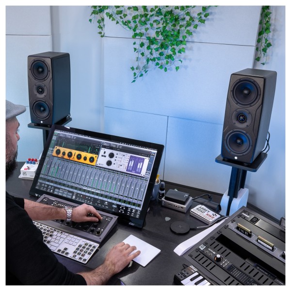 IK Multimedia iLoud Precision MTM MKII Studio Monitor - Lifestyle