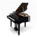 Yamaha CLP 895 Digital Grand Piano, Polished Ebony- Angle