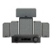 AVCOM Surround Speaker System, Custom Bundle, Black