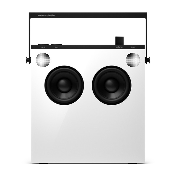 Teenage Engineering OB-4 Bluetooth Loudspeaker, White - Front