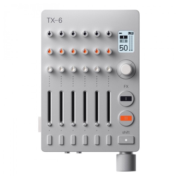 Teenage Engineering TX-6 Ultra-Portable Mixer - Top