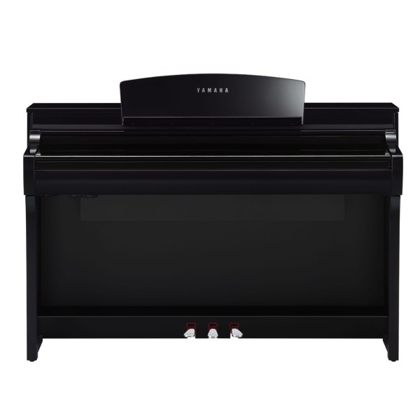 Yamaha CSP 275 Digital Piano, Polished Ebony- Closed