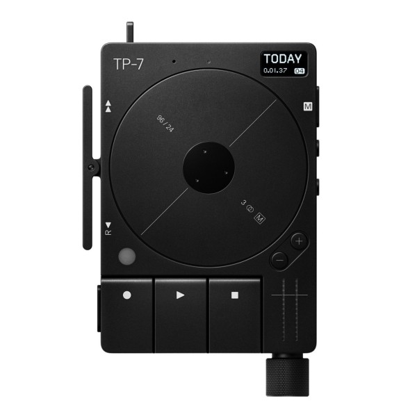 Teenage Engineering TP-7 Field Recorder, Black - Top