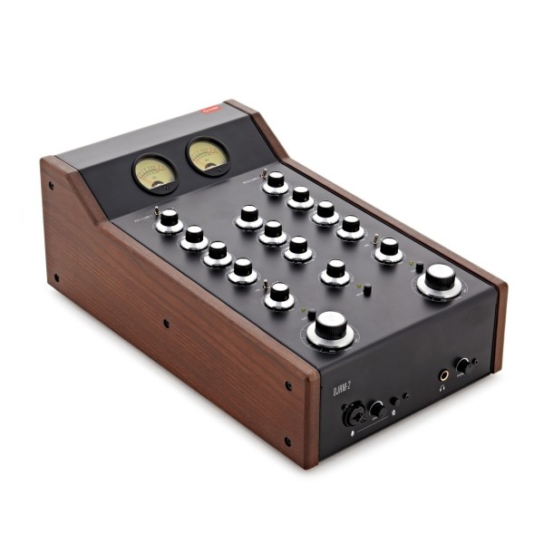G4M 2 Channel Rotary DJ Mixer - Angled