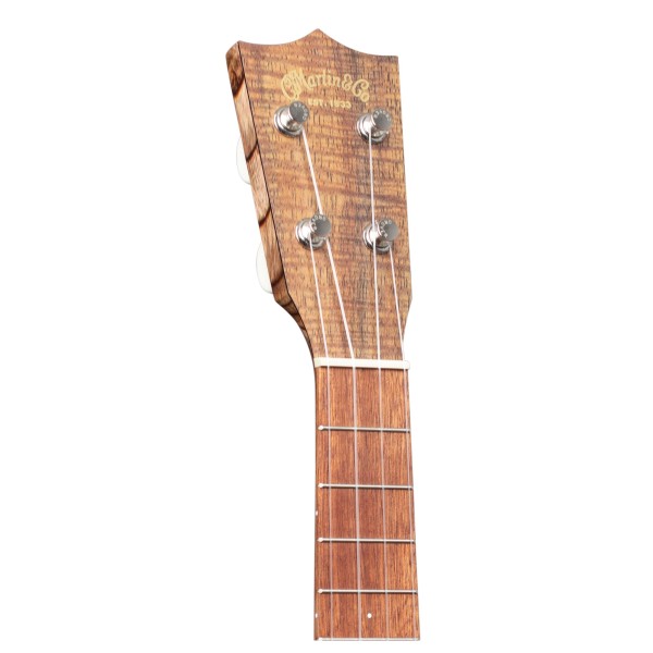 Martin 0XK Concert Ukulele, Highly Koa HPL headstock