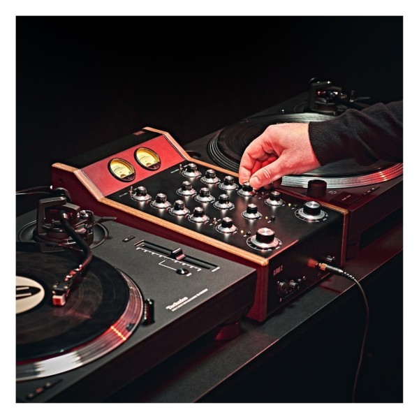 G4M 2 Channel Rotary DJ Mixer - Lifestyle
