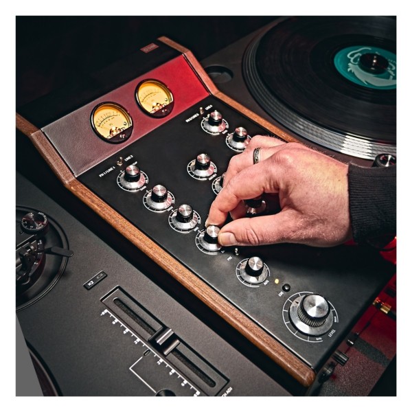G4M 2 Channel Rotary DJ Mixer - Lifestyle 2