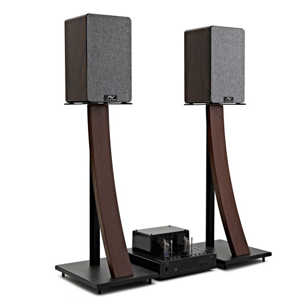 AVCOM 2.0 Vintage Style HiFi System Builder, Walnut