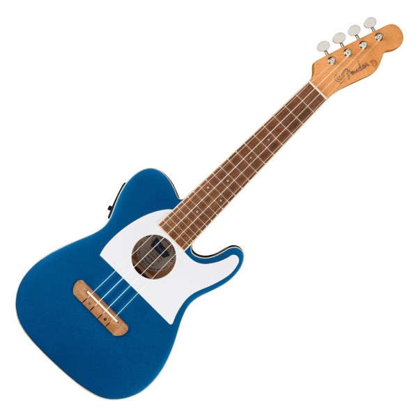 Fender Fullerton Telecaster Ukulele, Lake Placid Blue
