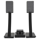 AVCOM 2.0 Vintage Style HiFi System Builder, Black