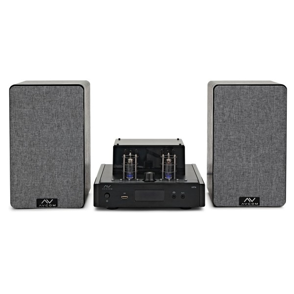 AVCOM 2.0 Vintage Style HiFi System Builder, Black