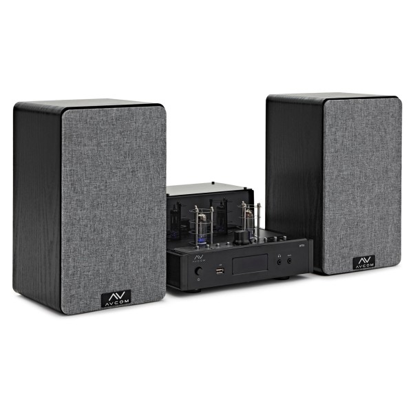 AVCOM 2.0 Vintage Style HiFi System Builder, Black