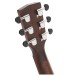 Cort Earth GO Mini Dreadnought, Open Pore - HEADSTOCK REAR