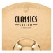 Meinl Classics Custom 18'' Powerful Crash & Gear4music Boom Arm Stand, Black