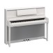 Yamaha CSP 295 Digital Piano, Polished White - Angle