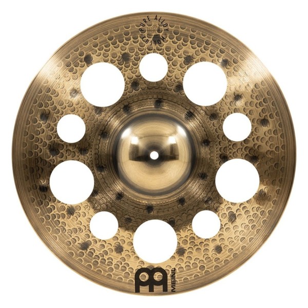 Meinl Pure Alloy Custom 18" Trash Crash & Gear4music Boom Arm Stand, Black