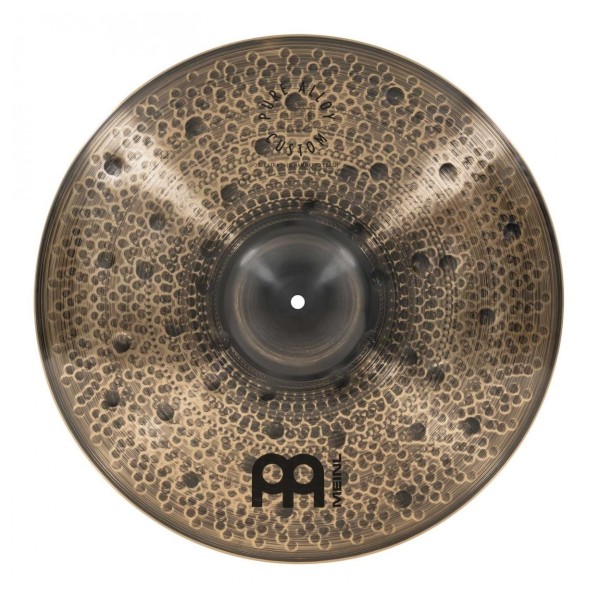 Meinl Pure Alloy Custom 20" Extra Thin Hammered Crash & Gear4music Boom Arm Stand, Black