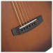 Cort Earth GO Mini Dreadnought, Open Pore Brown Burst - BRIDGE