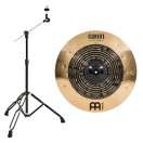 Meinl Classics Custom Dual 20'' Ride & Gear4music Boom Arm Stand, Black