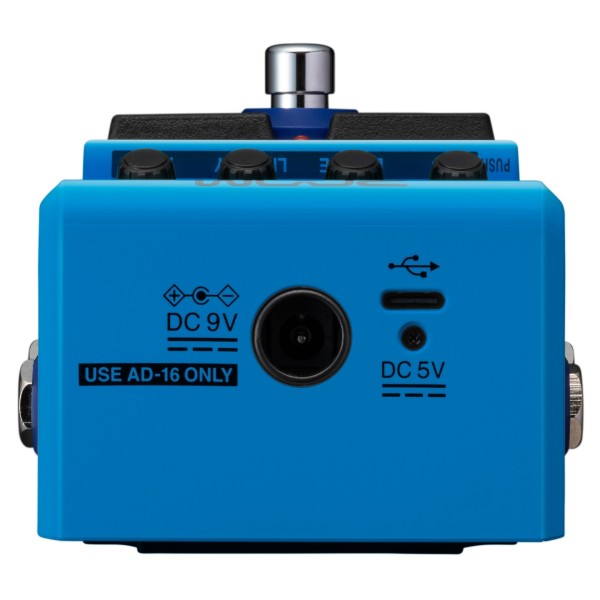 Zoom Multistomp Chorus, Delay and Reverb Guitar Pedal - Rear