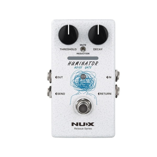 NUX NRN-1 Huminator Noise Gate Pedal, Front