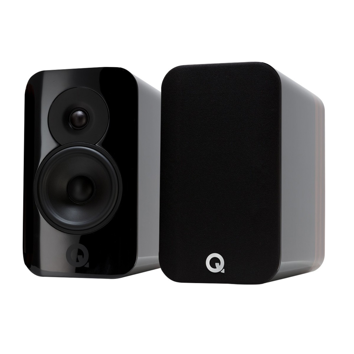 Q Acoustics Concept 300 Bookshelf Speakers (Pair) Black / Rosewood – Nearly New