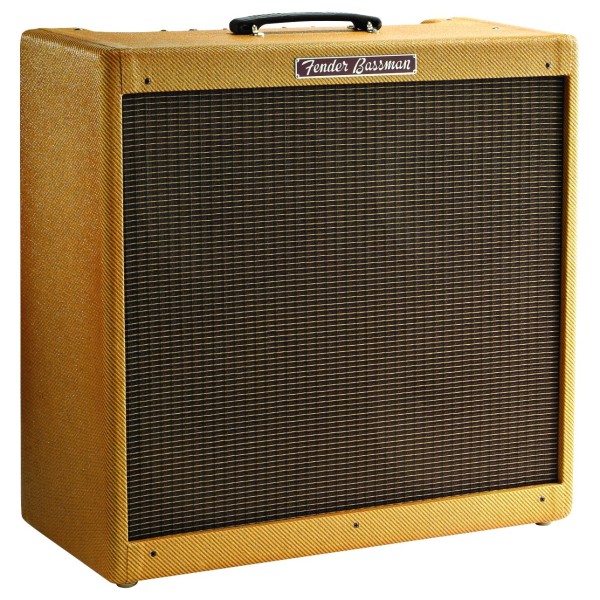 Fender 59 Bassman LTD Valve Guitar Amp, Lacquered Tweed - RIGHT