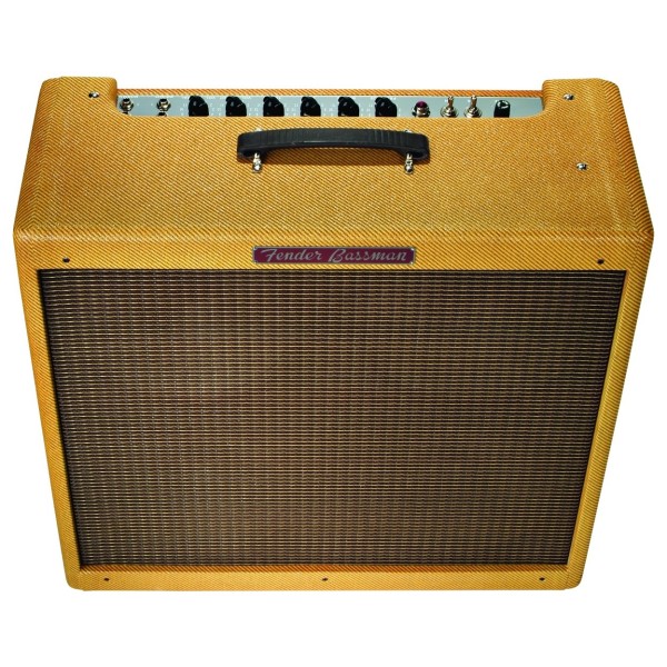 Fender 59 Bassman LTD Valve Guitar Amp, Lacquered Tweed at Gear4music
