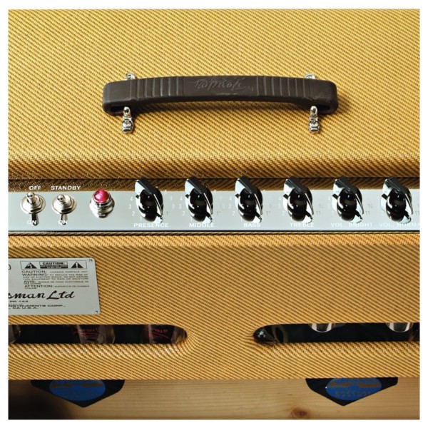 Fender 59 Bassman LTD Valve Guitar Amp, Lacquered Tweed at Gear4music