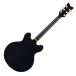 Grestch Falcon Center Block LTD with String-Thru Bigsby and Gold Hardware EB, Midnight Sapphire - REAR