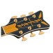 Grestch Falcon Center Block LTD with String-Thru Bigsby and Gold Hardware EB, Midnight Sapphire - HEADSTOCK