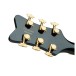 Grestch Falcon Center Block LTD with String-Thru Bigsby and Gold Hardware EB, Midnight Sapphire - HEADSTOCK REAR