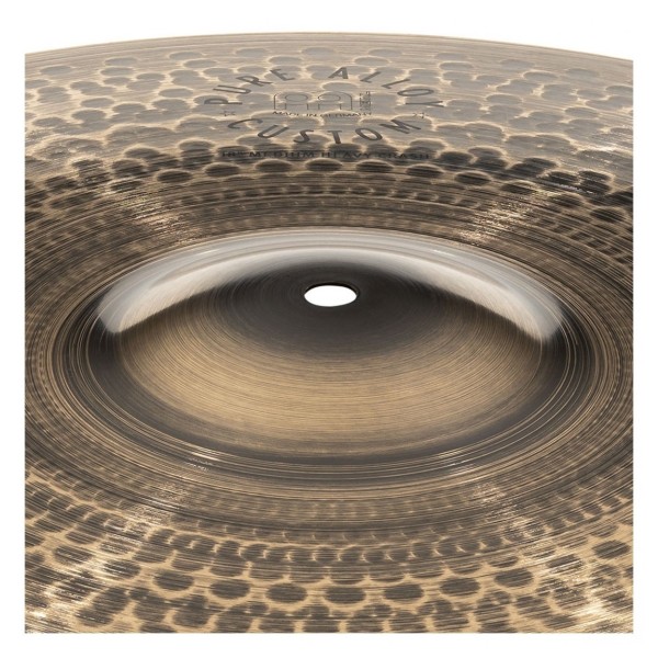 Meinl Pure Alloy Custom 18'' Medium Heavy Crash Cymbal & Gear4music Boom Arm Stand, Black