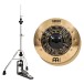 Meinl Classics Custom Dual 15'' Hi Hats & Heavy Duty Two-Leg Hi-Hat Stand by Gear4music