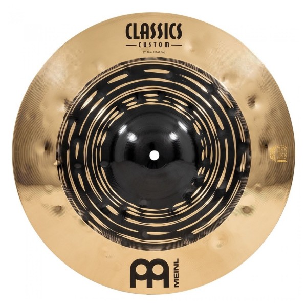 Meinl Classics Custom Dual 15'' Hi Hats & Heavy Duty Two-Leg Hi-Hat Stand by Gear4music