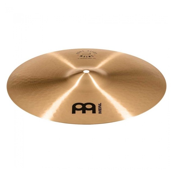 Meinl Pure Alloy 14" Medium Hi-Hats & Heavy Duty Two-Leg Hi-Hat Stand by Gear4music