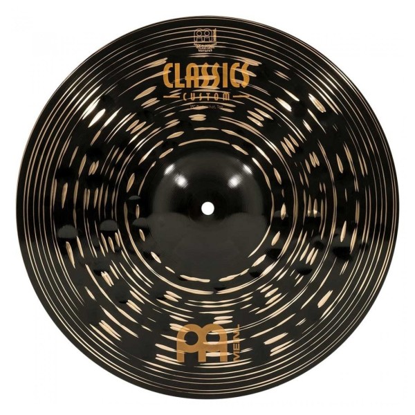 Meinl Classics Custom Dark 15'' Hi-Hats & Heavy Duty Two-Leg Hi-Hat Stand by Gear4music