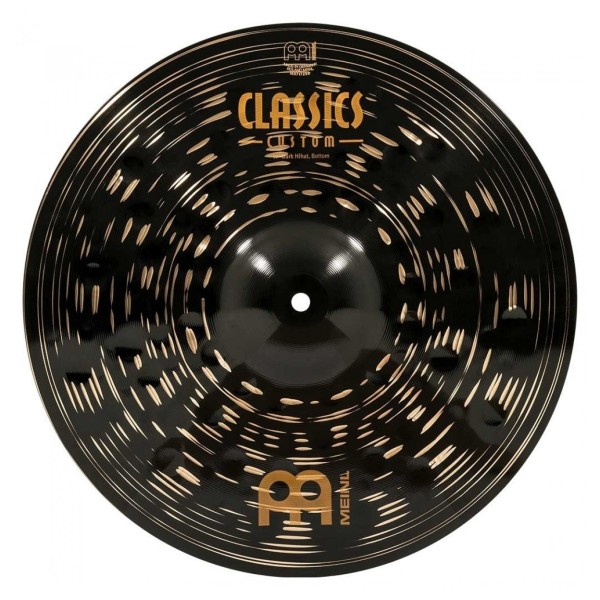 Meinl Classics Custom Dark 15'' Hi-Hats & Heavy Duty Two-Leg Hi-Hat Stand by Gear4music