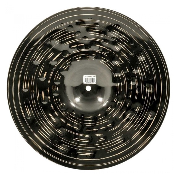 Meinl Classics Custom Dark 15'' Hi-Hats & Heavy Duty Two-Leg Hi-Hat Stand by Gear4music