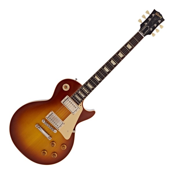 Gibson Custom 1958 Les Paul Standard Reissue VOS, Ice Tea Burst #85364 - MAIN