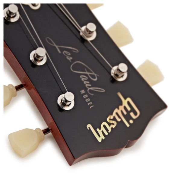 Gibson Custom 1958 Les Paul Standard Reissue VOS, Ice Tea Burst #85364 - HEADSTOCK LOGO