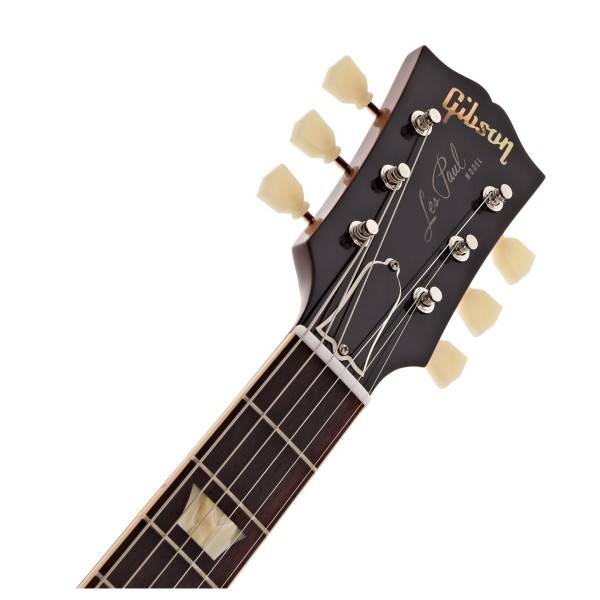 Gibson Custom 1958 Les Paul Standard Reissue VOS, Ice Tea Burst #85364 - HEADSTOCK